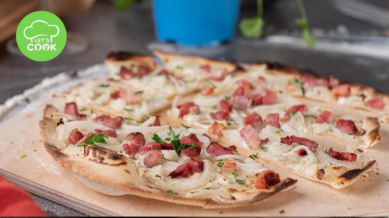 So wird dein FLAMMKUCHEN extra knusprig! - YouTube