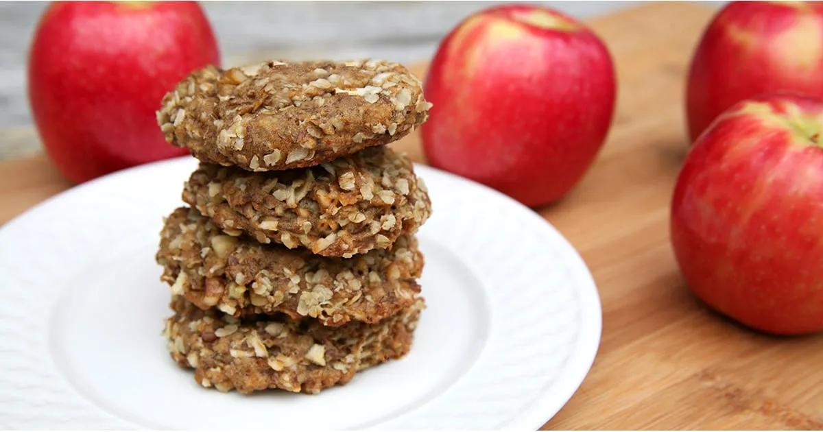 Healthy Recipe: Apple Oatmeal Flax Cookies | POPSUGAR Fitness