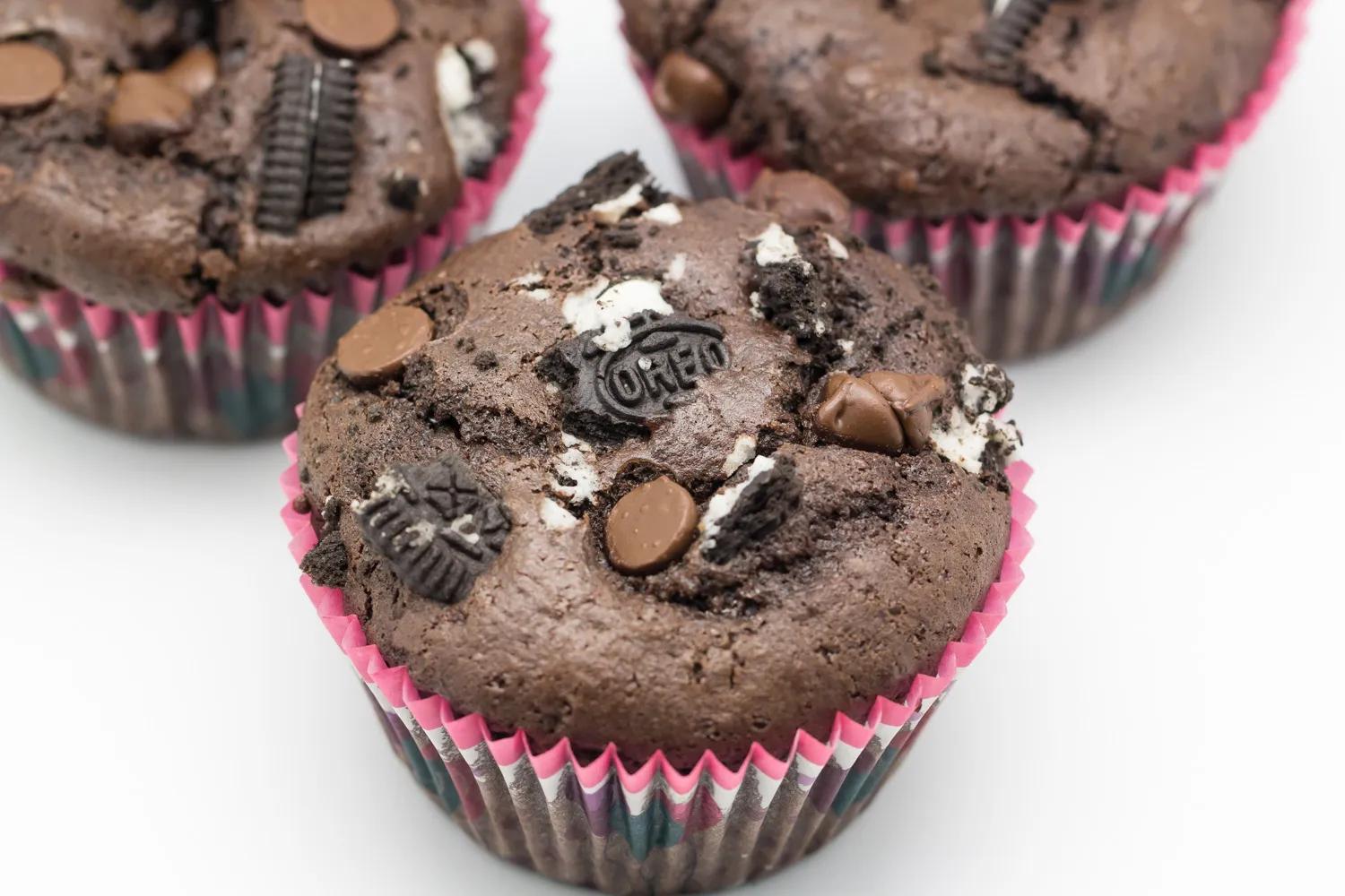 Espresso-Oreo Muffins