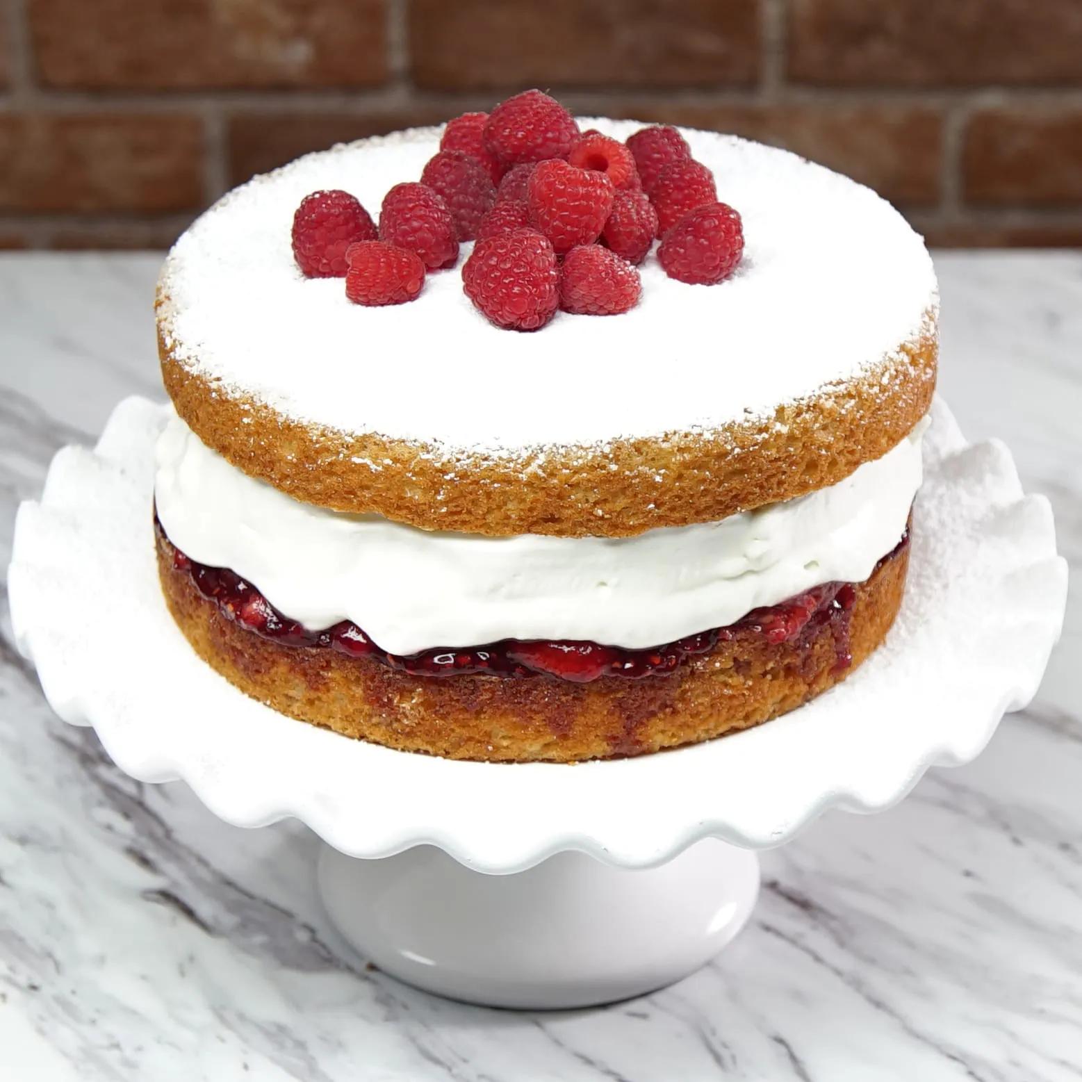 Victoria Sponge Cake Recipe | How To Make Victoria Sponge Cake, Guide