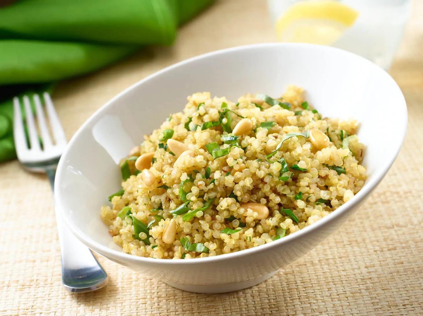 Herbed Quinoa Pilaf with Pine Nuts - Recipes | Goya Foods