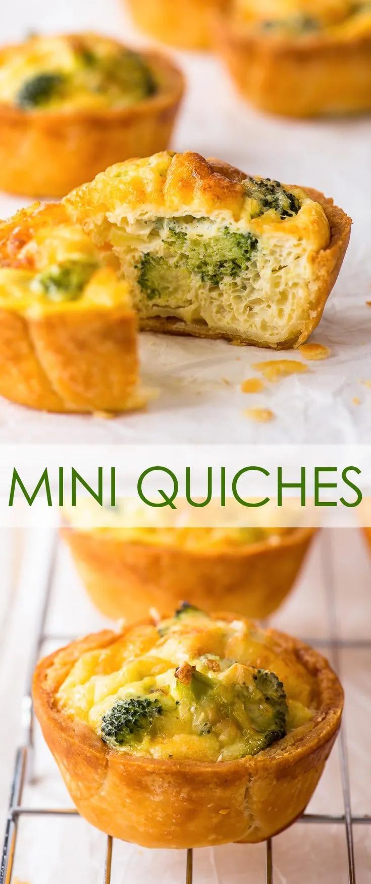 Easy Mini Quiches Recipe 3 Ways (Gluten Free) - These mini quiches are ...