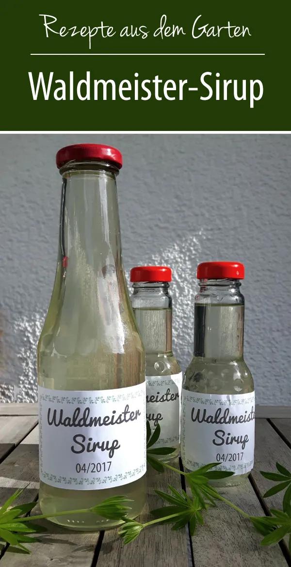 Waldmeister-Sirup - grüneliebe