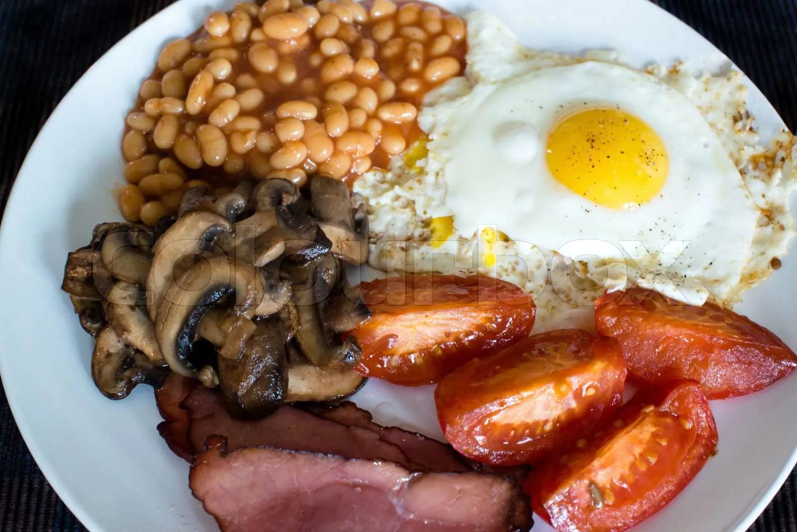 Traditionelles englisches Frühstück | Stock Bild | Colourbox