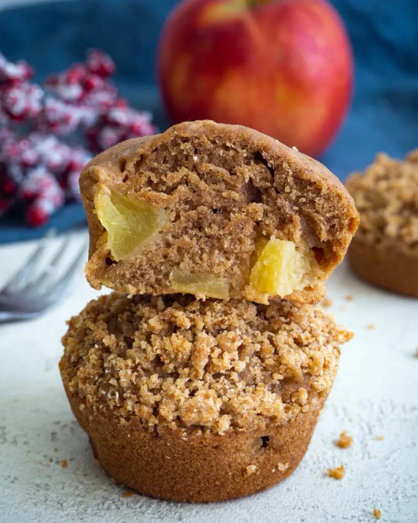 Einfache Apfel-Zimt-Muffins