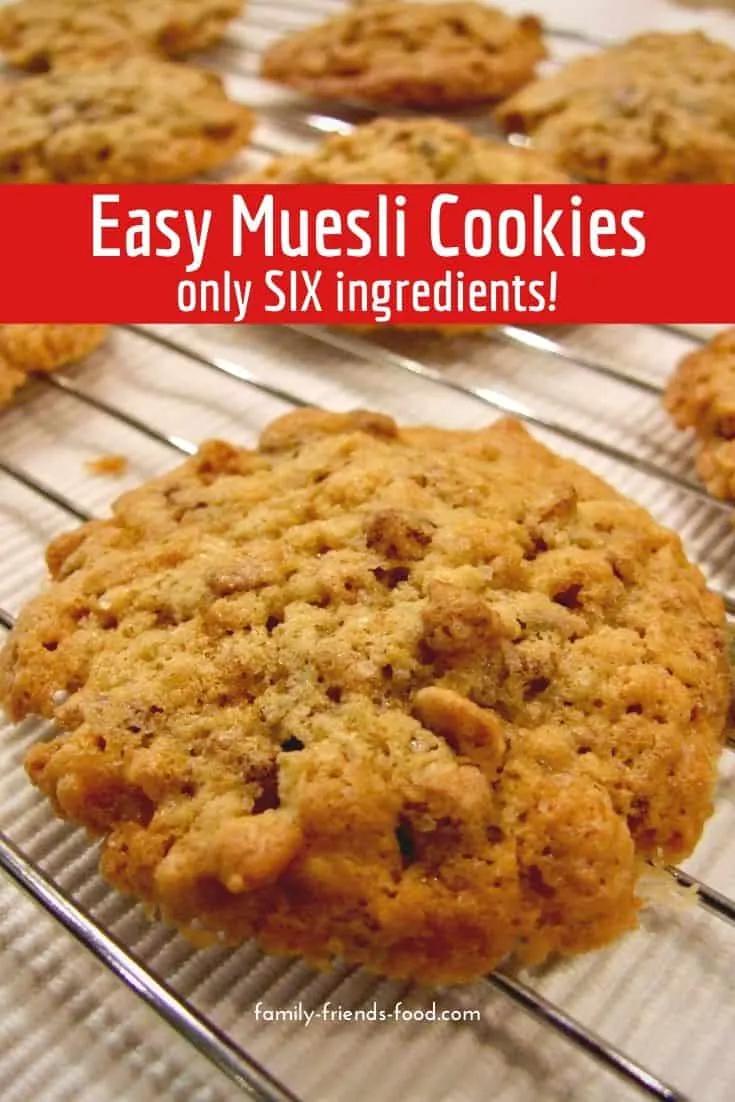 Yummy, easy muesli cookies from just 6 ingredients! | Family-Friends ...