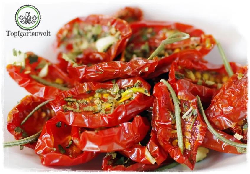 Getrocknete Tomaten in Öl einlegen | Antipasti einkochen! - Topfgartenwelt