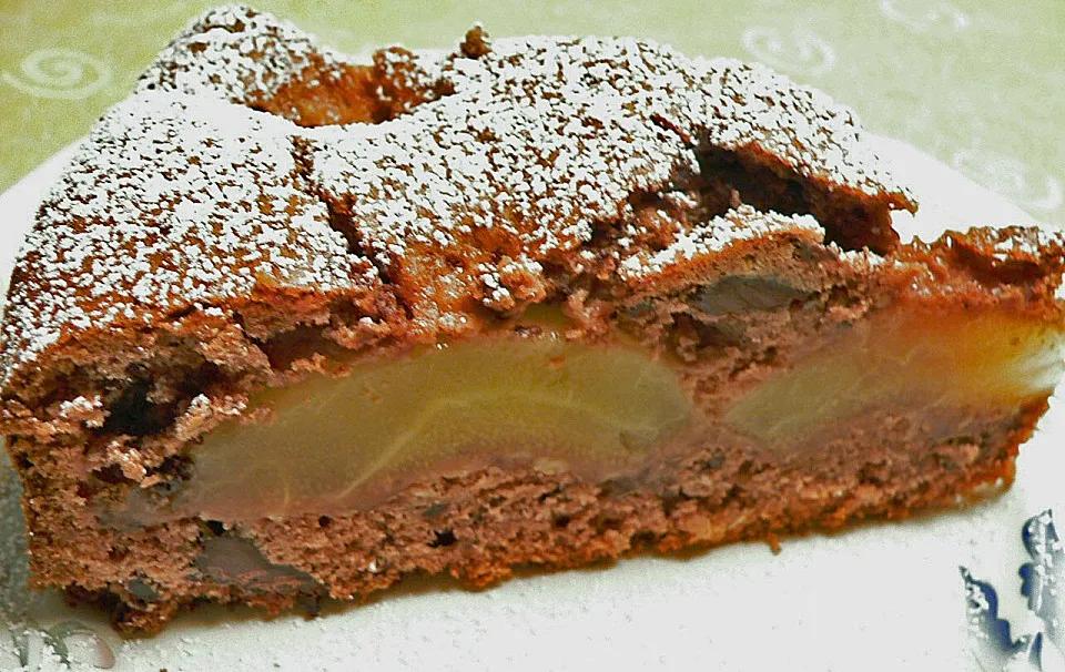 Gedeckter Birnenkuchen von melli&amp;tochter | Chefkoch.de