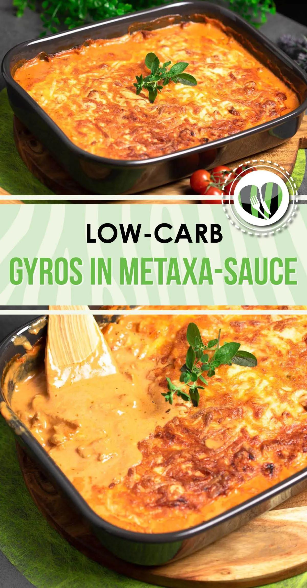 Gyros in Metaxa-Sauce | Low Carb | GLUTENFREI | LCHF | KETO | Rezepte ...
