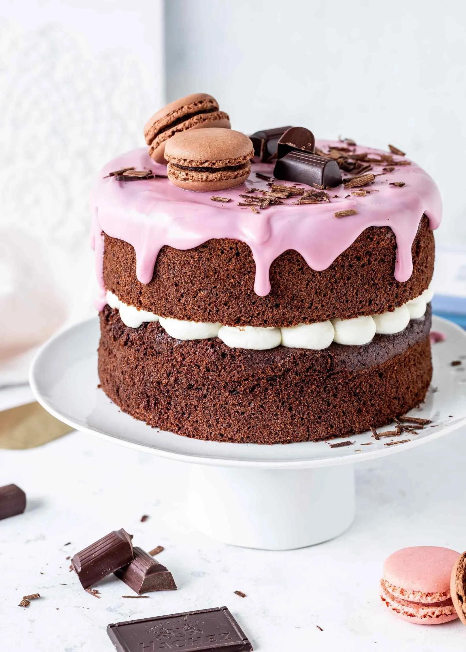 Rotwein-Torte mit feiner Schokolade und Ricotta - Emma&amp;#39;s ...