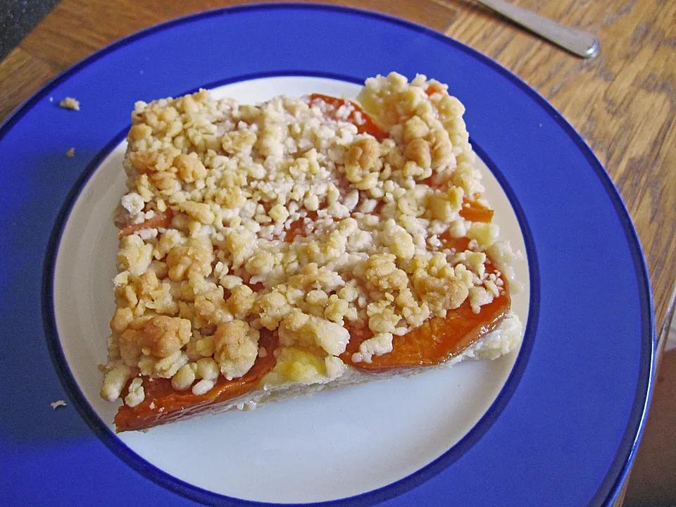 Aprikosen - Quark - Streuselkuchen von anfieta | Chefkoch.de