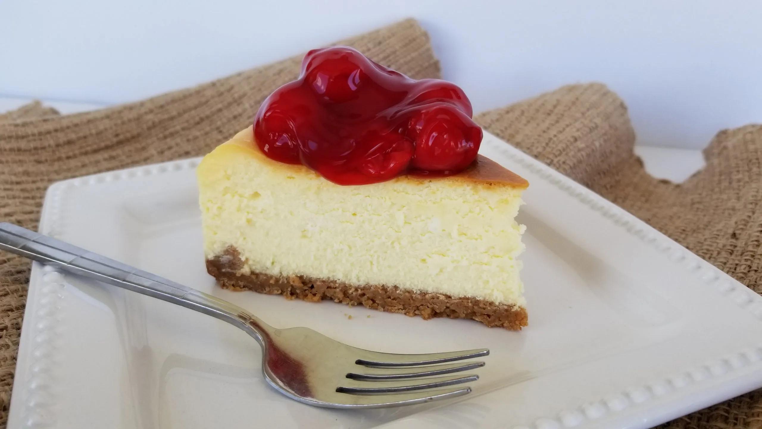 Classic New York Style Cheesecake - Sugared Sentiments