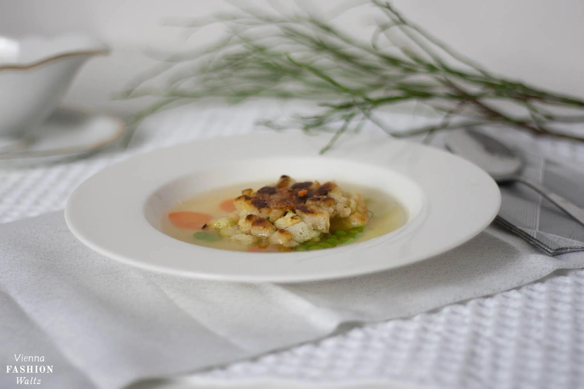 Rezept Kaspressknödel Suppe nach Tiroler Art