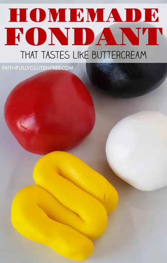 Homemade Fondant that Tastes like Buttercream (Video) - Faithfully ...