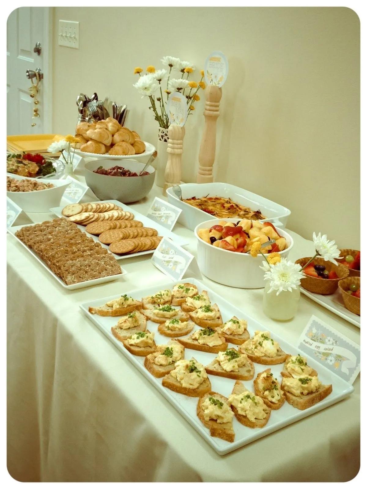 Bridal Shower Menu Ideas On A Budget - Best Design Idea