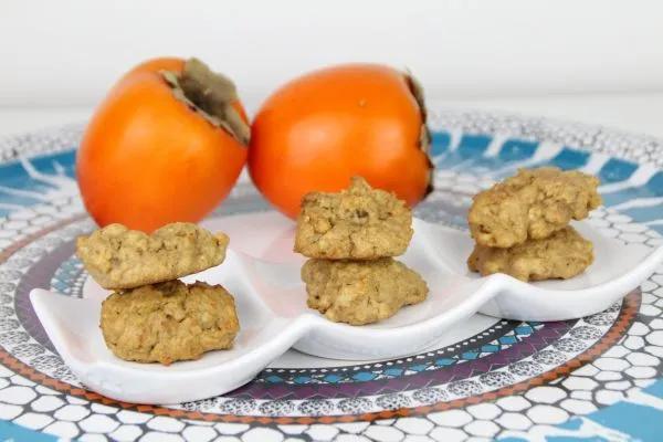 Gestanzt und Gestempelt: Kaki-Mandel-Kekse - nach einem Rezept von Edeka