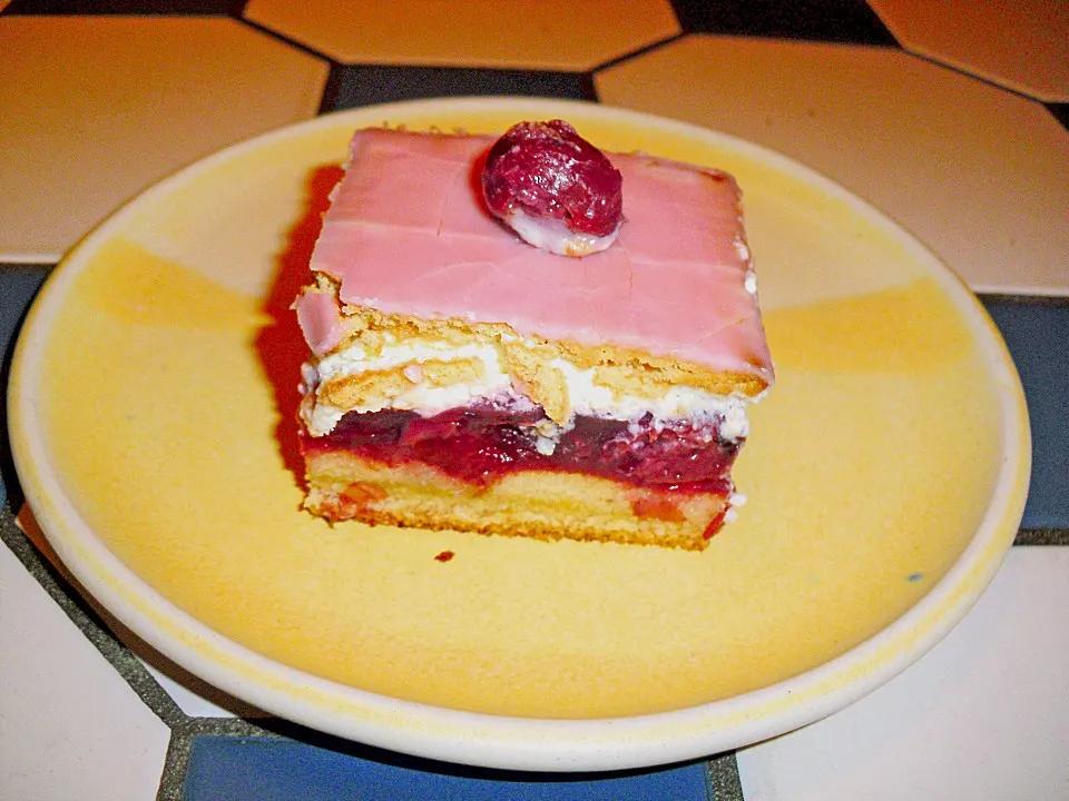 Kirsch - Keks - Kuchen (Rezept mit Bild) von Biggiblue | Chefkoch.de