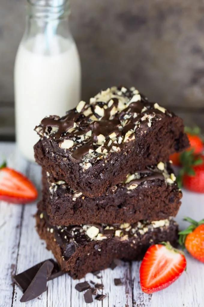 Vegane Brownies (super schokoladig und saftig!) | Vegan Heaven | Rezept ...