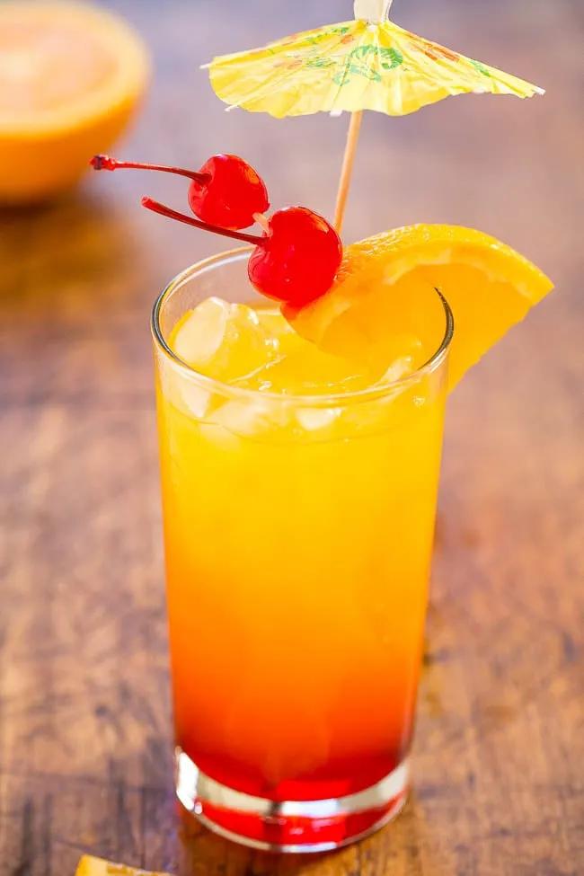 Tequila Sunrise (Easy Tequila Mixed Drink!) | AverieCooks.com