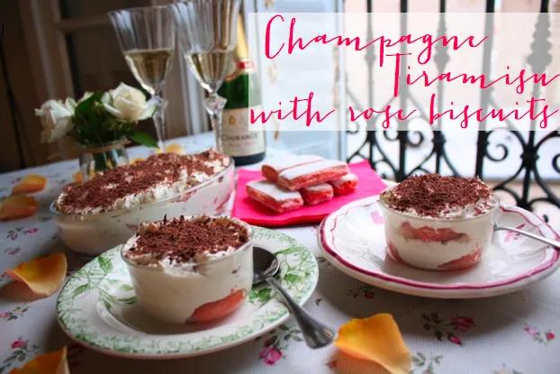 Champagne Tiramisu with Maison Fossier rose biscuits | foliesdubonheur ...
