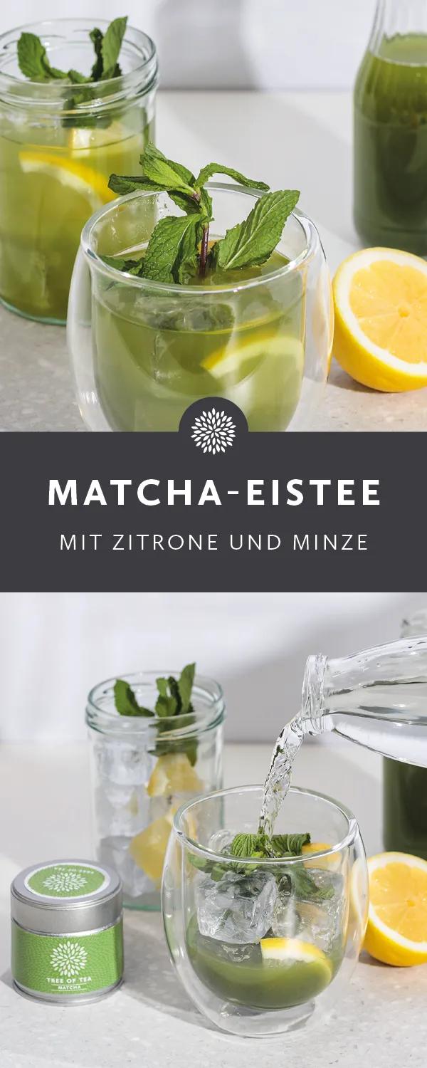 Matcha-Eistee - eine perfekte Balance zwischen erfrischend und angenehm ...