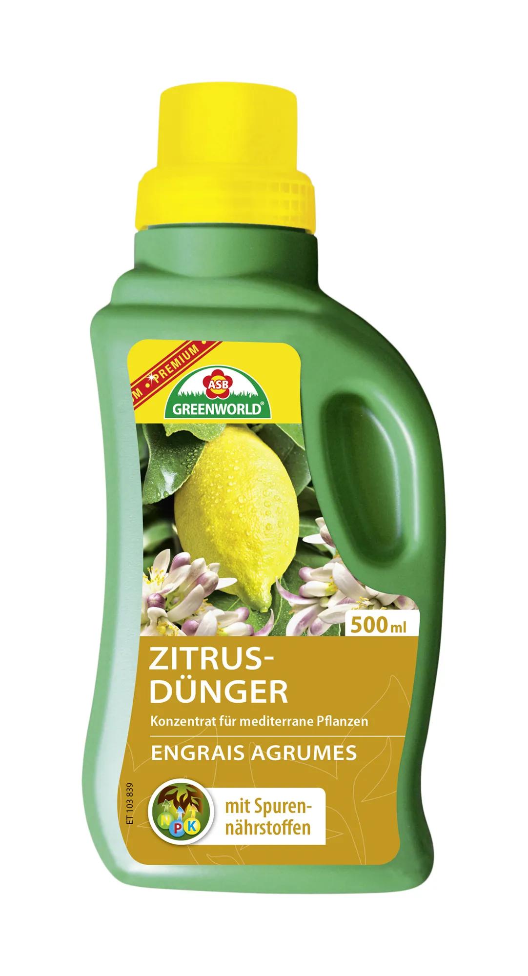 Zitrus- &amp; Kübelpflanzendünger (500 ml) | Flüssigdünger von ASB ...