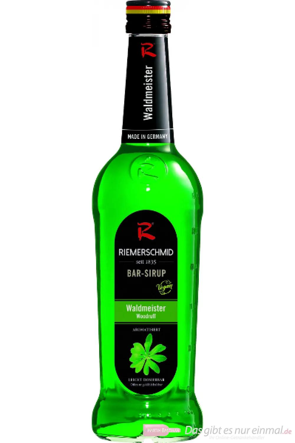 Riemerschmid Bar Sirup Waldmeister 0,7 l Flasche