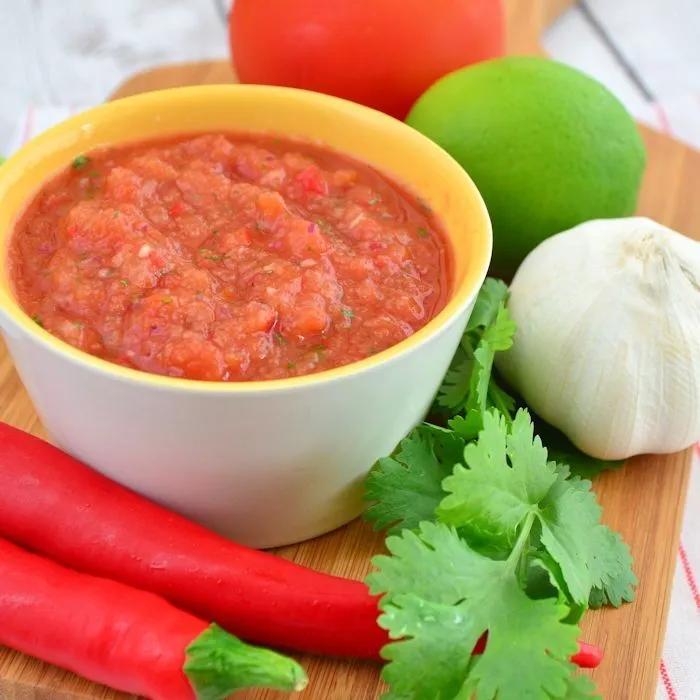 Tomaten salsa saus - Laura&amp;#39;s Bakery