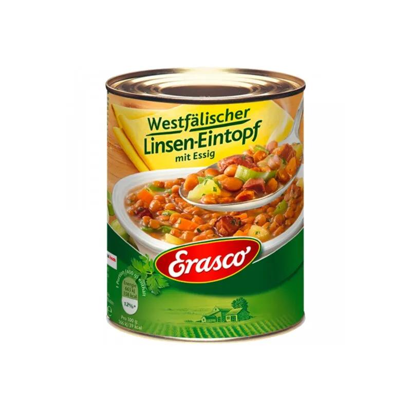 Erasco Westfälischer Linsen-Eintopf 800g - Lebensmittel-Versand.eu