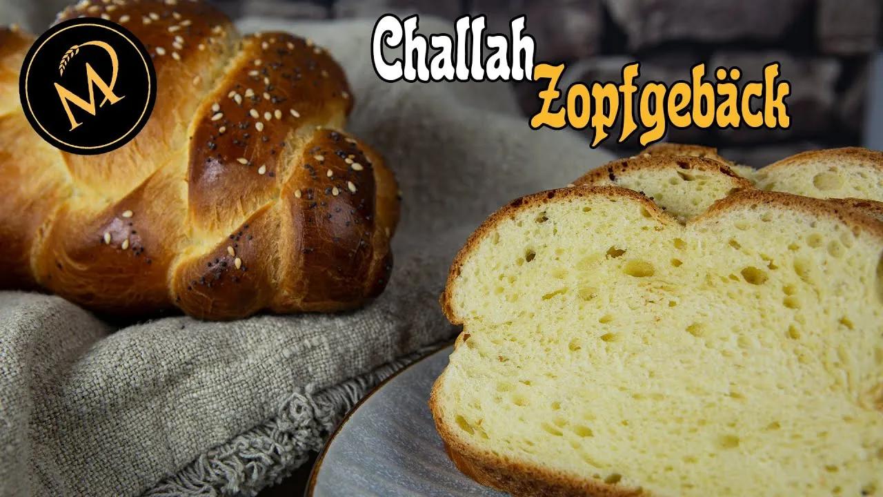 Challah jüdisches Zopfbrot - 5-Strang Zopf Rezept - YouTube