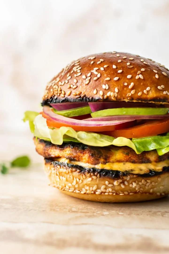 The Best Ground Chicken Burgers • Salt &amp; Lavender
