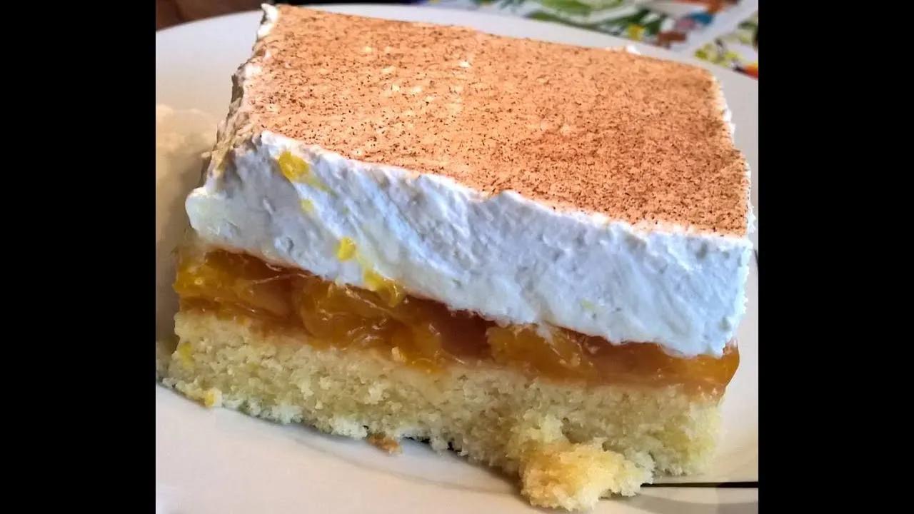 Mandarinen-Schmand Kuchen als Blechkuchen - YouTube