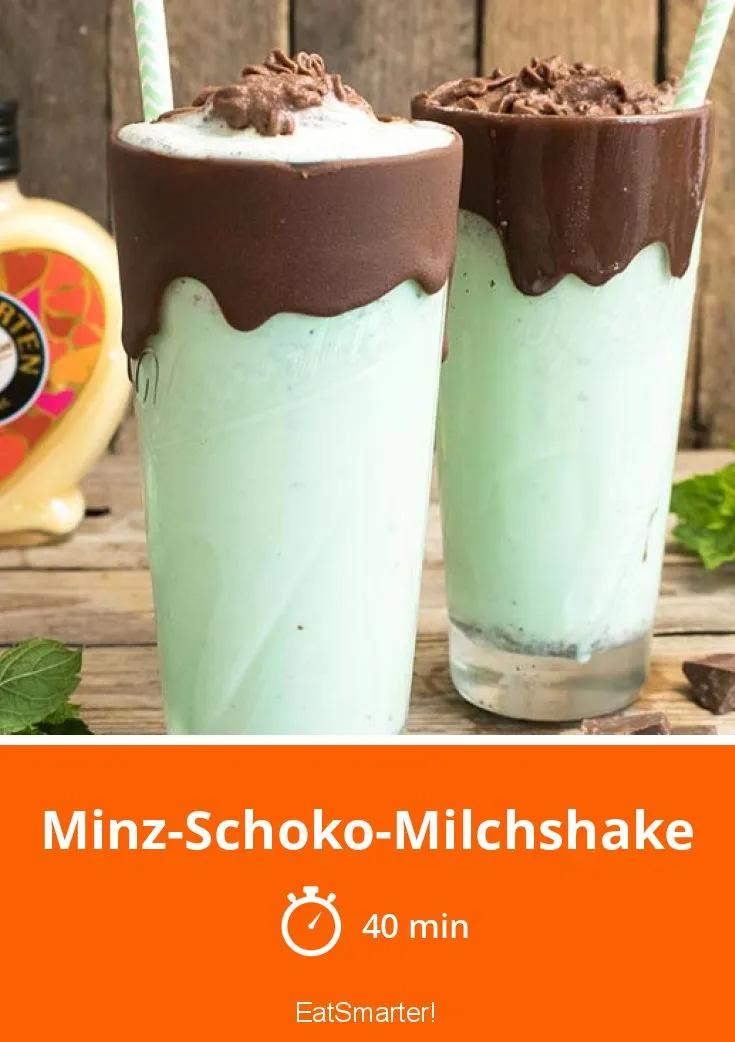 Minz-Schoko-Milchshake Rezept | EAT SMARTER