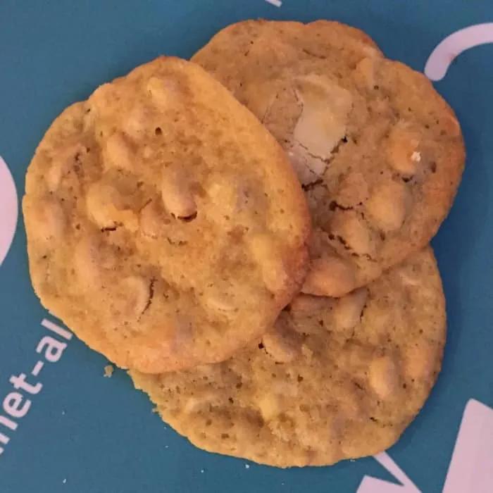 Rezept Erdnuss-Cookies in XXL, soft und köstlich - schnell gemacht
