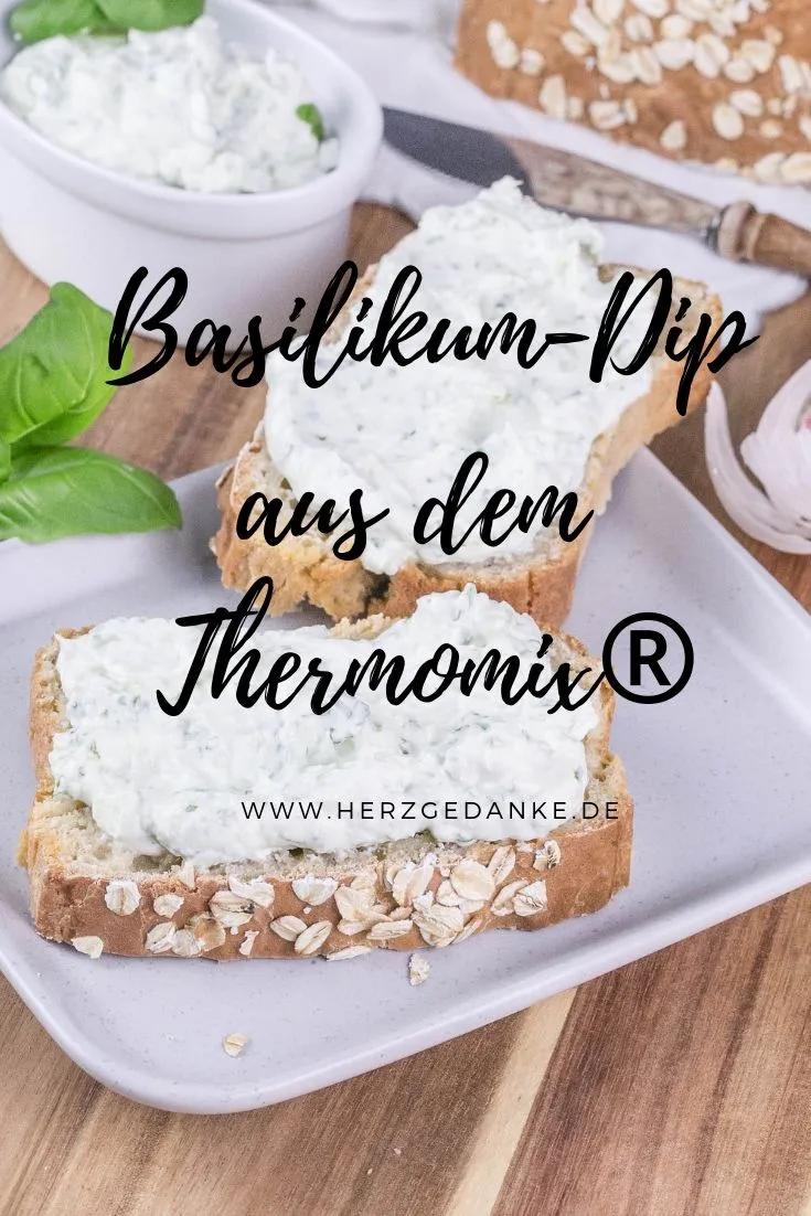 Basilikum-Dip aus dem Thermomix® | Rezepte, Lecker, Brotaufstrich thermomix
