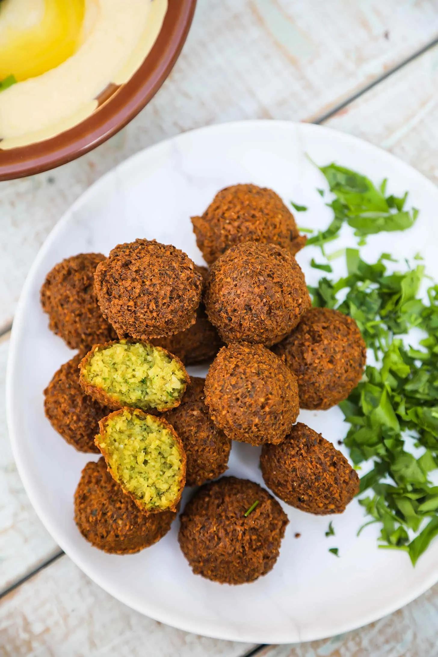 Falafel (The Crispy Traditional Way) - Chef Tariq - Middle Eastern Recipes
