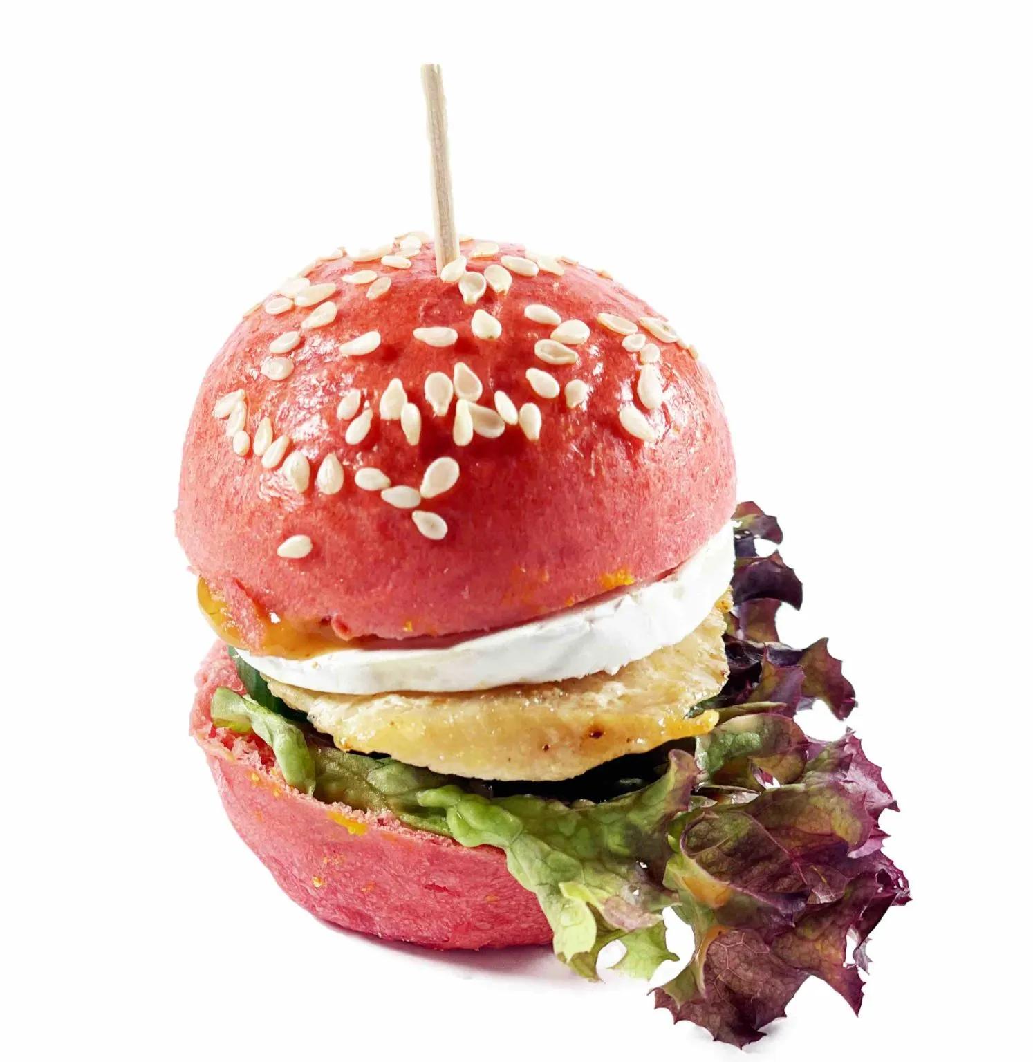 Mini Burger mit Hähnchenbrust Ziegenkäse &amp; Feigensoße - Catering ...