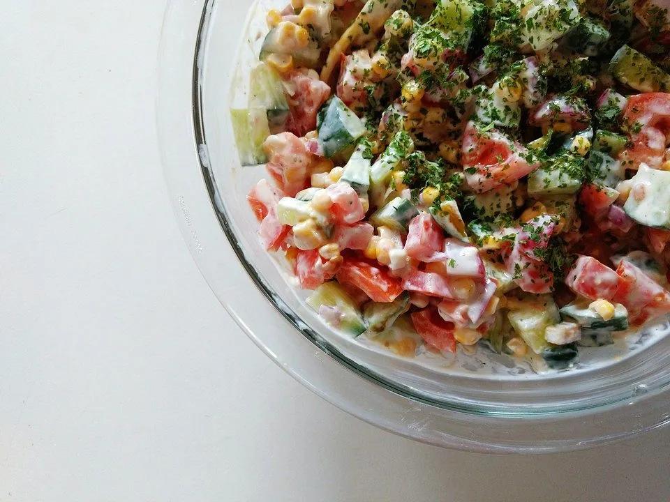 Fitness - Topfen - Salat von kati018| Chefkoch