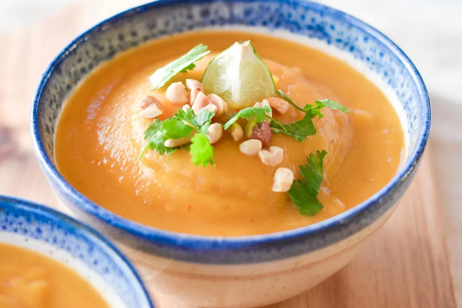 Instant Pot Thai Butternut Squash Soup | With Two Spoons