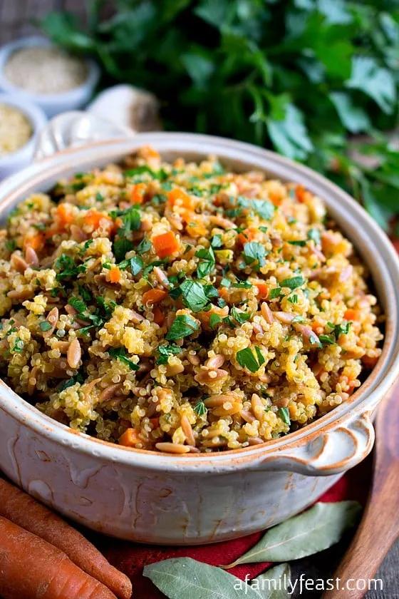 Quinoa Pilaf - A Family Feast®