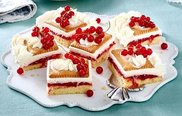 Johannisbeer-Keks-Kuchen Rezept | LECKER Yummie, Mini Cheesecake ...