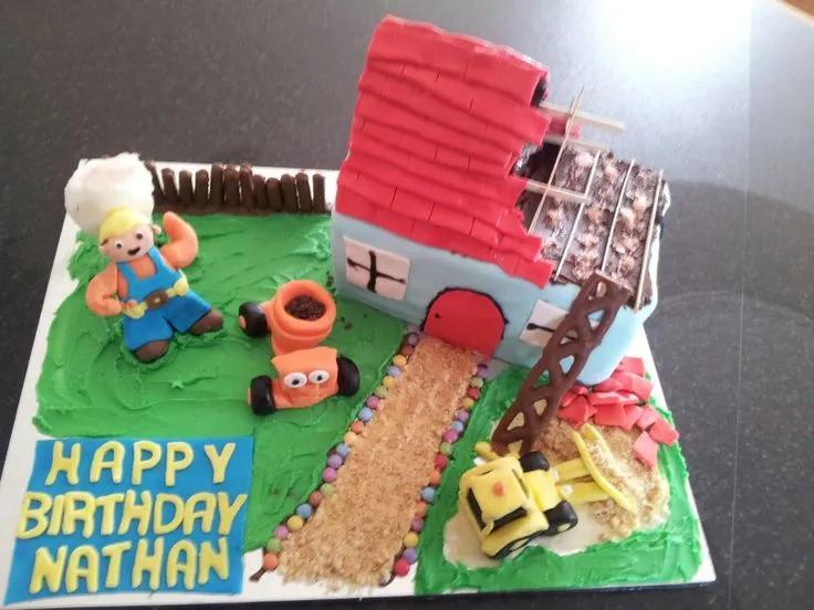 Nathan&amp;#39;s 3rd Birthday Cake - Bob the builder | Bob der baumeister ...