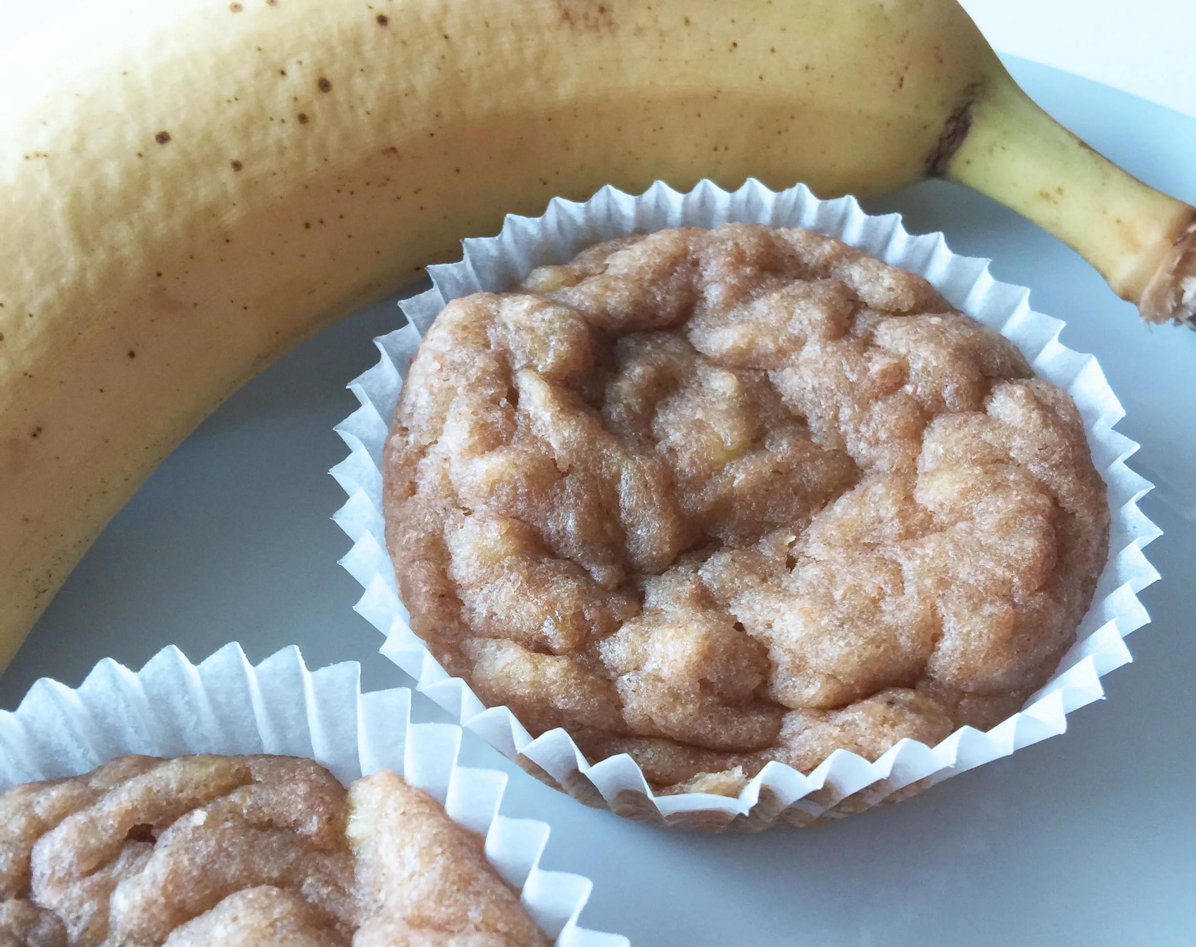 Lieblingsessen // Einfache Bananenmuffins ohne Zucker - Blair