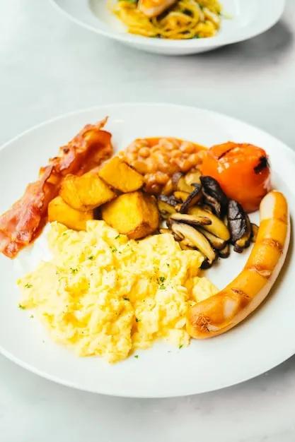 Englisches frühstück gericht | Kostenlose Foto