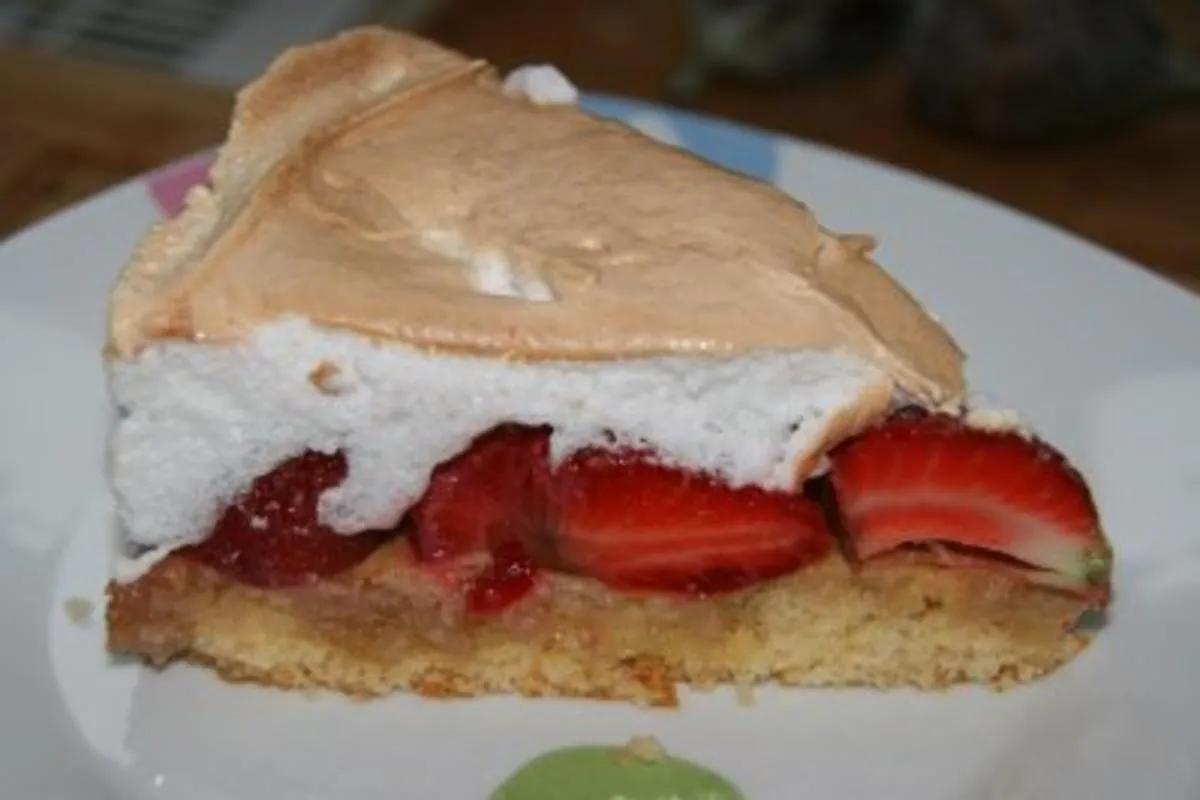 Kuchen: Erdbeer-Baiser-Torte - Rezept mit Bild - kochbar.de