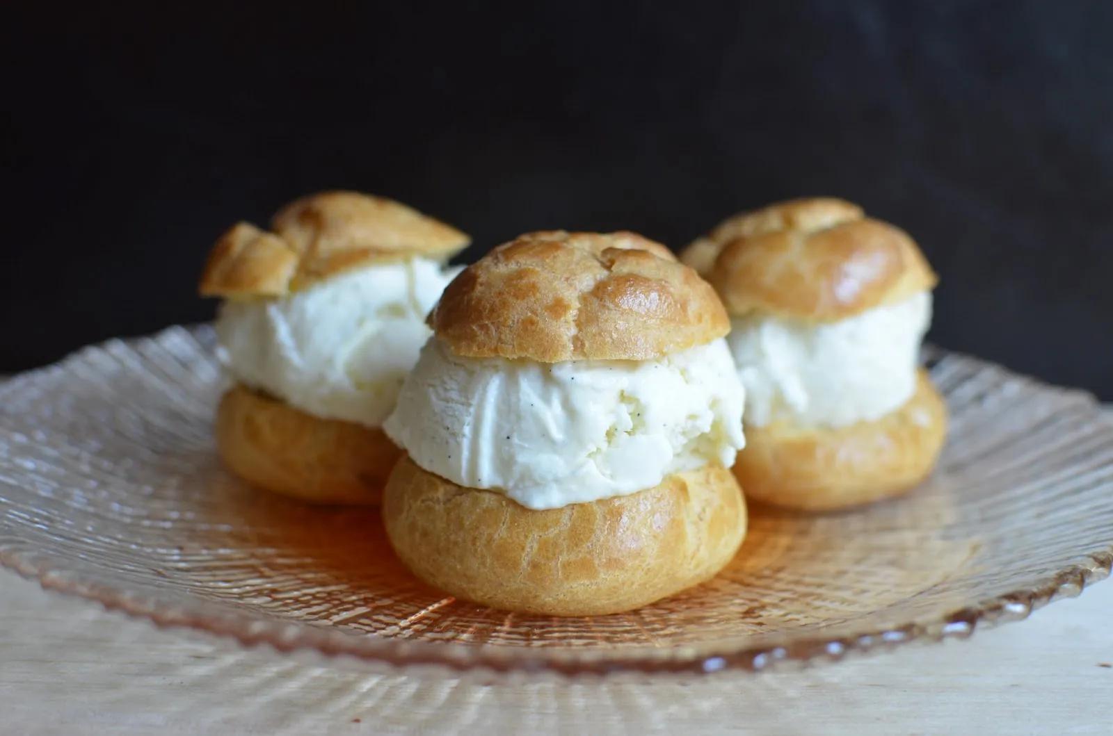 Playing with Flour: Profiteroles and Cream Puffs