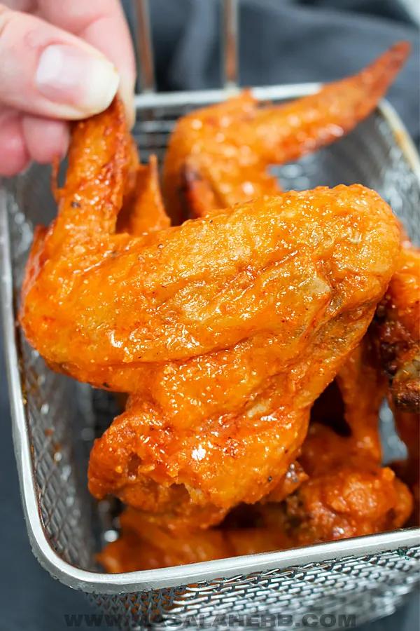 Oven Baked Buffalo Chicken Wings (+VIDEO) | MasalaHerb.com