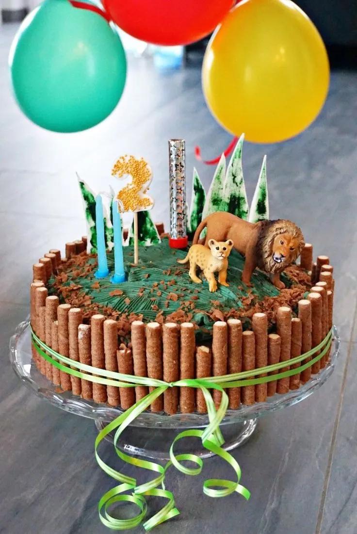 Safari Torte {zum Kindergeburtstag} | Rezept | Torte kindergeburtstag ...