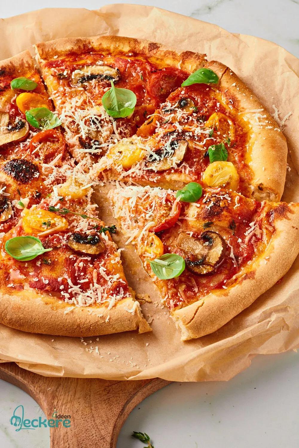 Pizzateig Grundrezept - einfach und lecker! - Original italienisches
