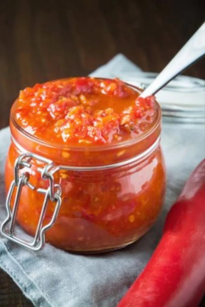 Scharfe Grillsauce mit Tomaten und Äpfeln | Chili Sauce Rezept | Rezept ...